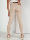 Spodnie damskie jeansowe LODGE jasnobeżowe Dstreet UY1934_2