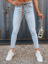 Spodnie damskie jeansowe MADEN niebieskie Dstreet UY1107