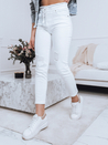 Spodnie damskie jeansowe MAYO białe Dstreet UY1187_3