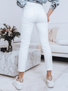 Spodnie damskie jeansowe MAYO białe Dstreet UY1187_4