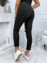 Spodnie damskie jeansowe MAYO czarne Dstreet UY1186_4