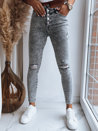 Spodnie damskie jeansowe MIRELLA szare Dstreet UY1425