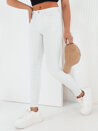 Spodnie damskie jeansowe MOLINO białe Dstreet UY1975_2