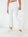 Spodnie damskie jeansowe NAVILES białe Dstreet UY1987_1