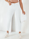 Spodnie damskie jeansowe NAVILES białe Dstreet UY1987_2