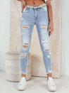 Spodnie damskie jeansowe NIZAS niebieskie Dstreet UY1925_1