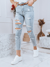 Spodnie damskie jeansowe RAILY niebieskie Dstreet UY1104_3
