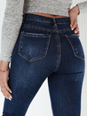 Spodnie damskie jeansowe RILVES ciemnoniebieskie Dstreet UY1966_3