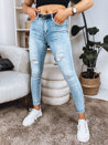 Spodnie damskie jeansowe SERENA niebieskie Dstreet UY1232