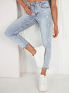 Spodnie damskie jeansowe SINES niebieskie Dstreet UY1923_1