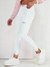 Spodnie damskie jeansowe SURIA białe Dstreet UY1927_1