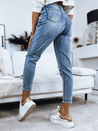 Spodnie damskie jeansowe TOMA niebieskie Dstreet UY1341_4