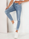 Spodnie damskie jeansowe VARGES niebieskie Dstreet UY1980_2