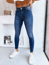Spodnie damskie jeansowe slim fit ACORN ciemnoniebieskie Dstreet UY1733