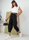 Spodnie damskie materiałowe BLAYS czarne Dstreet UY2025_1