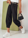 Spodnie damskie materiałowe BLAYS czarne Dstreet UY2025_2