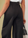 Spodnie damskie materiałowe BLAYS czarne Dstreet UY2025_3