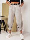 Spodnie damskie materiałowe BLAYS szare Dstreet UY2024_1