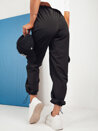 Spodnie damskie spadochronowe Couture Queen czarne Dstreet UY1677_2