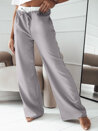 Spodnie damskie wide leg DARAMY szare Dstreet UY2102_1