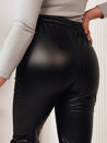 Spodnie damskie woskowane BRIAL czarne Dstreet UY2075_2