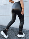 Spodnie damskie woskowane HARBOR czarne Dstreet UY1698_3