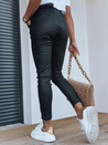 Spodnie damskie woskowane PAOLIA czarne Dstreet UY1325_4