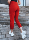 Spodnie dresowe damskie MADMAX czerwone Dstreet UY1210_4
