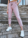 Spodnie dresowe damskie MADMAX różowe Dstreet UY1211
