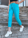 Spodnie dresowe damskie MADMAX turkusowe Dstreet UY1213_3