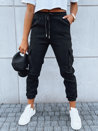 Spodnie dresowe damskie NIGHTFALL czarne Dstreet UY1653_1