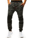 Spodnie dresowe męskie camo antracytowe Dstreet UX3496_1