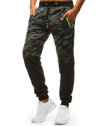 Spodnie dresowe męskie camo antracytowe Dstreet UX3497_2