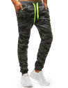 Spodnie dresowe męskie camo antracytowe Dstreet UX3511_3