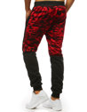 Spodnie dresowe męskie camo czerwone Dstreet UX3492_4