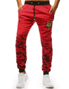 Spodnie dresowe męskie czerwone Dstreet UX3618_1
