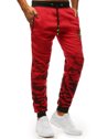 Spodnie dresowe męskie czerwone Dstreet UX3618_3