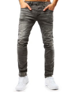 Spodnie jeansowe męskie grafitowe Dstreet UX1593