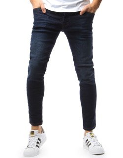 Spodnie jeansowe męskie granatowe Dstreet UX1735