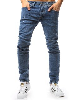 Spodnie jeansowe męskie niebieskie Dstreet UX1754