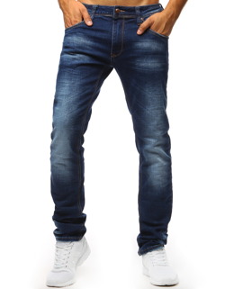 Spodnie jeansowe męskie niebieskie UX1318