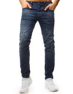 Spodnie jeansowe męskie niebieskie UX1561
