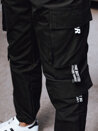Spodnie męskie bojówki czarne Dstreet UX4209_5