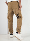 Spodnie męskie bojówki khaki Dstreet UX4206_2