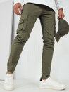 Spodnie męskie bojówki khaki Dstreet UX4259_2