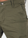 Spodnie męskie bojówki khaki Dstreet UX4259_4