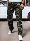 Spodnie męskie bojówki zielone Dstreet UX4117_1