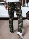 Spodnie męskie bojówki zielone Dstreet UX4117_3