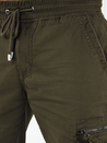 Spodnie męskie bojówki zielone Dstreet UX4178_4