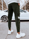 Spodnie męskie bojówki zielone Dstreet UX4304_3